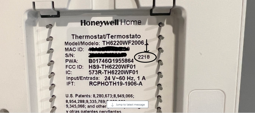 Emergency Unlock Code For Honeywell T6 T9 Pro Thermostat Lynx